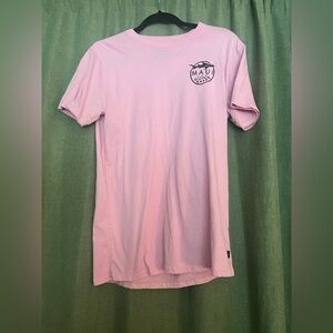Maui and Sons Light Pink Tee